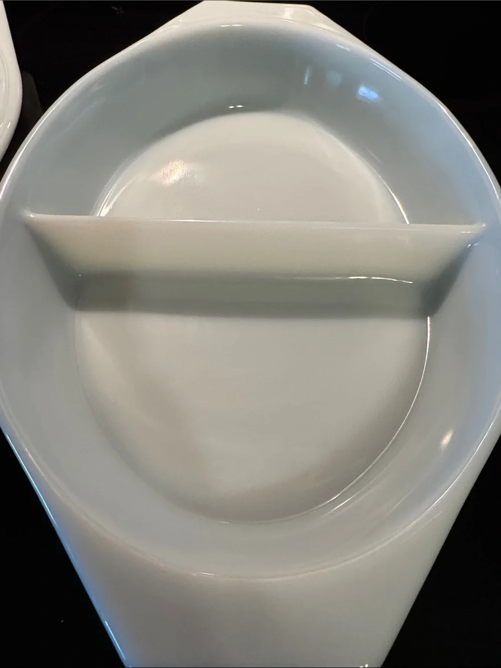 Pyrex Horizon Blue Apollo 11 Divided Casserole Dish - Picture 10 of 11